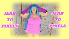 Play MEMEME Cosplay: Mindfuck Loop with BBW Kawaii Gooner in Anime Cosplay Censored Porn